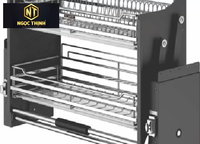 Giá Chén Bát Nâng Hạ Di Động 2 Tầng R014-700 tại Vĩnh Thanh Giá Chén Bát Nâng Hạ Di Động 2 Tầng R014-700 tại Vĩnh Thanh